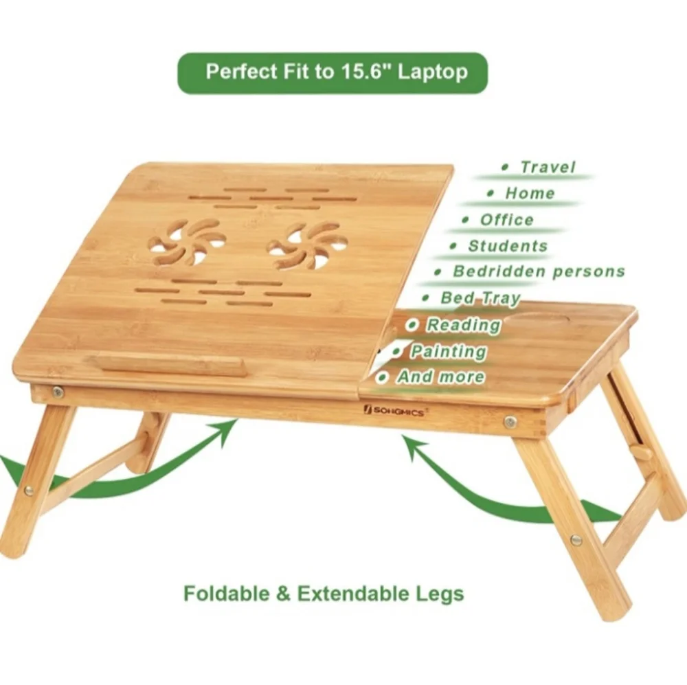 Bamboo Laptop Stand Brand New!!! - Picture 3 of 10